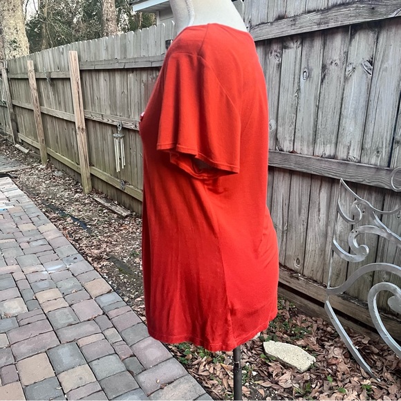 Notations Lady’s Burnt Orange Top; Size Medium - Picture 4 of 8